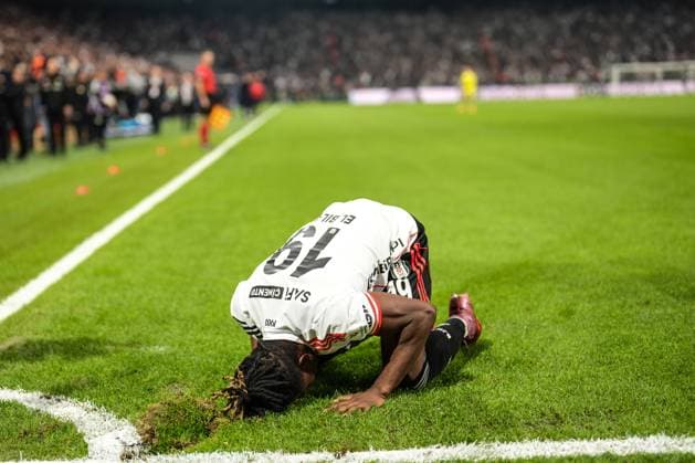 Besiktas v Fenerbahce - Turkish Super Lig ISTANBUL, TURKIYE - NOVEMBER 02: El Bilal Toure (19) of Besiktas celebrates after scoring a goal during the Turkish Super Lig week 11 football match between Besiktas and Fenerbahce at Tupras Stadium in Istanbul, Turkiye on November 02, 2025. Hakan Akgun Anadolu Istanbul Turkey. Editorial use only. Please get in touch for any other usage.  Copyright: x2025xAnadoluxHakanxAkgunx