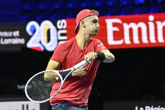 Open de Moselle 2025 - Tennis - ATP, Tennis Herren - Open de Moselle 2025 - 02 11 2025 - Terence Atmane - France MetzFrance  Copyright: xChryslenexCaillaudx xPznewsx