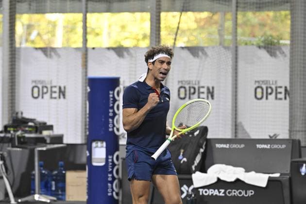 Open de Moselle 2025 - Tennis - ATP, Tennis Herren - Open de Moselle 2025 - 02 11 2025 - Moez Echargui - Tunisie MetzFrance  Copyright: xChryslenexCaillaudx xPznewsx
