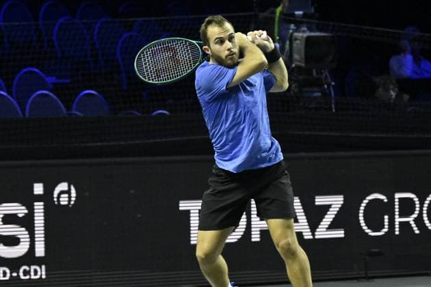 Open de Moselle 2025 - Tennis - ATP, Tennis Herren - Open de Moselle 2025 - 02 11 2025 - Hugo Gaston - France MetzFrance  Copyright: xChryslenexCaillaudx xPznewsx