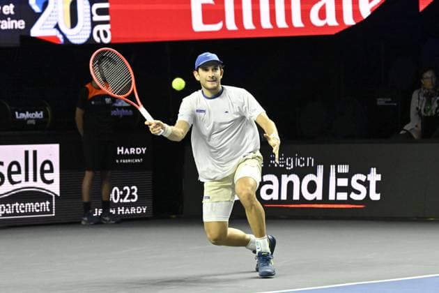 Open de Moselle 2025 - Tennis - ATP, Tennis Herren - Open de Moselle 2025 - 02 11 2025 - Francesco Passaro - Italie MetzFrance  Copyright: xChryslenexCaillaudx xPznewsx