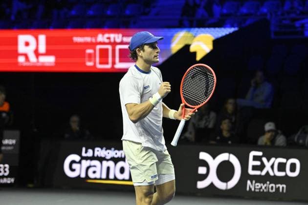 Open de Moselle 2025 - Tennis - ATP, Tennis Herren - Open de Moselle 2025 - 02 11 2025 - Francesco Passaro - Italie MetzFrance  Copyright: xChryslenexCaillaudx xPznewsx