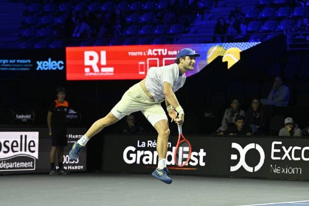 Open de Moselle 2025 - Tennis - ATP, Tennis Herren - Open de Moselle 2025 - 02 11 2025 - Francesco Passaro - Italie MetzFrance  Copyright: xChryslenexCaillaudx xPznewsx