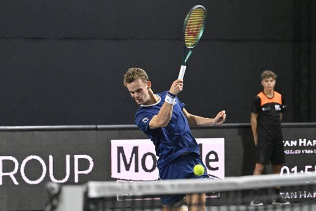 Open de Moselle 2025 - Tennis - ATP, Tennis Herren - Open de Moselle 2025 - 02 11 2025 - Luca Van Assche - France MetzFrance  Copyright: xChryslenexCaillaudx xPznewsx