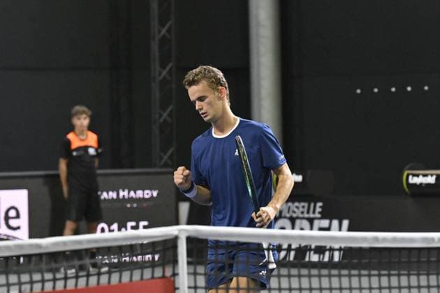 Open de Moselle 2025 - Tennis - ATP, Tennis Herren - Open de Moselle 2025 - 02 11 2025 - Luca Van Assche - France MetzFrance  Copyright: xChryslenexCaillaudx xPznewsx
