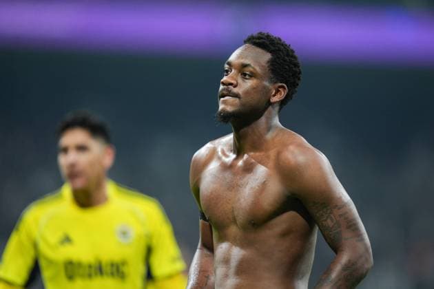 Besiktas v Fenerbahce - Turkish Super Lig ISTANBUL, TURKIYE - NOVEMBER 02: Marcao Asensio of Fenerbahce celebrates after scoring a goal during the Turkish Super Lig week 11 football match between Besiktas and Fenerbahce at Tupras Stadium in Istanbul, Turkiye on November 02, 2025. Hakan Akgun Anadolu Istanbul Turkey. Editorial use only. Please get in touch for any other usage.  Copyright: x2025xAnadoluxHakanxAkgunx