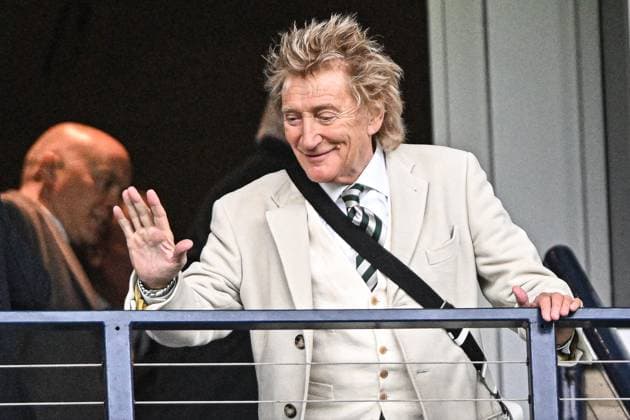 Celtic v Rangers Premier Sports Cup Rod Stewart is seen during the Premier Sports Cup Semi-Final match between Celtic and Rangers at Hampden Park, Glasgow UK Newspapers OUT Copyright: xJamiexJohnstonx FIL-22444-0382