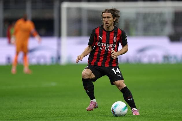 Ac Milan - AS Roma Luka Modric of Ac Milan in action during the Serie A match beetween Ac Milan and AS Roma at Stadio Giuseppe Meazza on November 2 2025 in Milano, Italy . Milano Stadio Giuseppe Meazza Italy Copyright: xMarcoxCanonierox