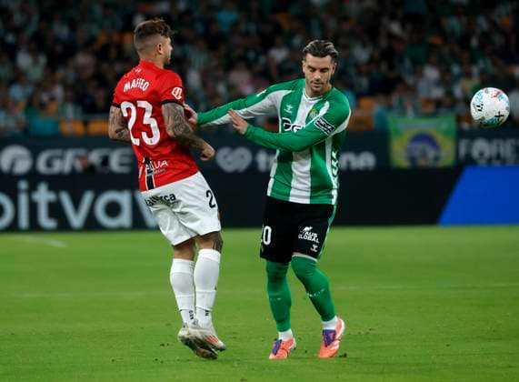 Spanish La Liga EA Sports soccer match Betis vs Mallorca at La Cartuja Stadium in Sevilla, spain. 02 November 2025 SEVILLA 02 11 2025 JORNADA 11 LIGA EA SPORTS 900 Cordon Press  900 CordonxPress LOF - Betis vs Mallorca