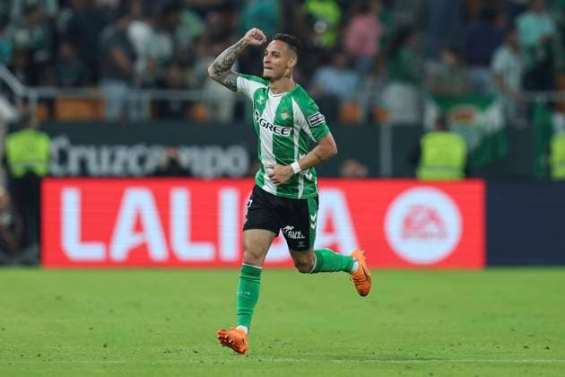 ESP: Real Betis - RCD Mallorca. La Liga EA Sports. Date 11 Antony Dos Santos of Real Betis during the La Liga EA Sports match between Real Betis and RCD Mallorca played at La Cartuja Stadium on November 02, 2025 in Sevilla, Spain. kpng Copyright: xAntonioxPozox xPRESSINx AP_251102_BET_MAL_020