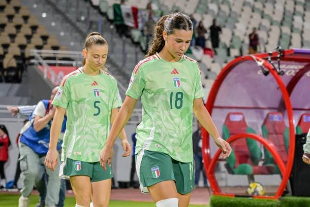 Teams enter the field during the FIFA U-17 Women s World Cup Morocco 2025 quarter-final match between Mexico and Italy in Rabat, Morocco, on November 2, 2025, at the Olympic Stadium  Copyright: xAndreaxAmato IPAxSportx xipa-agency.netx xx IPA_67418334 IPA_Agency_IPA67418334