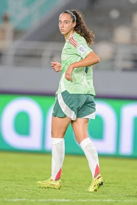 7 Galli (Forward) of Italy U-17 is in action during the FIFA U-17 Women s World Cup Morocco 2025 quarter-final match between Mexico and Italy in Rabat, Morocco, on November 2, 2025, at the Olympic Stadium  Copyright: xAndreaxAmato IPAxSportx xipa-agency.netx xx IPA_67418519 IPA_Agency_IPA67418519