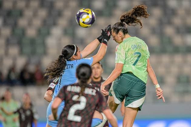 CALCIO - FIFA Mondiali - U17, U 17 Women - Italy vs Mexico 7 Galli (Forward) of Italy U-17 is in action during the FIFA U-17 Women s World Cup Morocco 2025 quarter-final match between Mexico and Italy in Rabat, Morocco, on November 2, 2025, at the Olympic Stadium Morocco Morocco  Copyright: xIPAxSport ABACAx