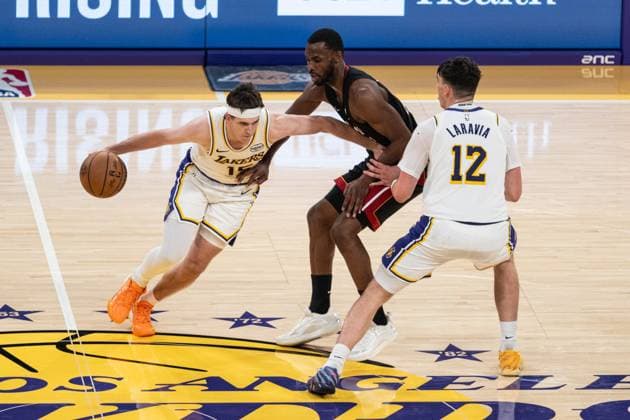Basketball, NBA, Los Angeles Lakers - Miami Heat