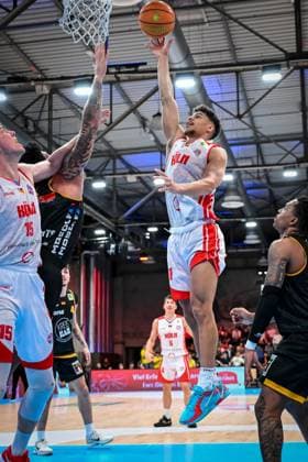 Barmer 2 Basketball Bundesliga ProA Rheinstars Köln vs Bozic Estriche Knights Kirchheim, 02 11 2025 Timothy Nehemiah Davis RheinStarsKöln 11 , Barmer 2 Basketball Bundesliga ProA Rheinstars Köln vs Bozic Estriche Knights Kirchheim on 02 11 2025 at Motorworld Köln in Cologne North Rhine-Westphalia Copyright: xBEAUTIFULxSPORTS Mueller-Laschetx