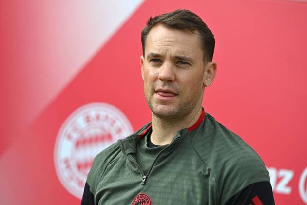 Manuel NEUER Goalkeeper Bayern Muenchen, single picture, cropped single motif, portrait, portrait final training on 03 11 2025 Soccer Champions League, season 2025 26 Paris Saint Germain FC Bayern Muenchen