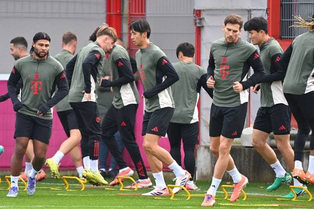 NO SALES IN JAPAN Player,Hiroki ITO Bayern Muenchen,mid final training on 03 11 2025 Soccer Champions League,season 2025 26 Paris Saint Germain FC Bayern Muenchen