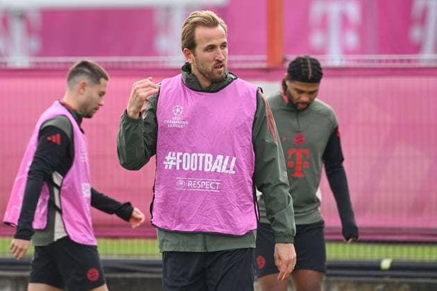 Harry KANE Bayern Muenchen , Final training on 03 11 2025 Football Champions League,Season 2025 26 Paris Saint Germain FC Bayern Muenchen