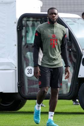 Dayot Upamecano FC Bayern Muenchen, 02 , GER, Final training, FC Bayern Muenchen, Football, UEFA Champions League, League phase, Matchday 4, 2025 2026 season, 03 11 2025, GER, Final training, FC Bayern Muenchen, Football, UEFA Champions League, League phase, Matchday 4, 2025 2026 season, 03 11 2025 Muenchen Copyright: xEibner-Pressefoto JennixMaulx EP_JML
