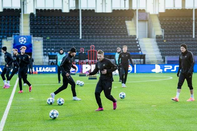 Football, CL, FK Bodö Glimt, Training