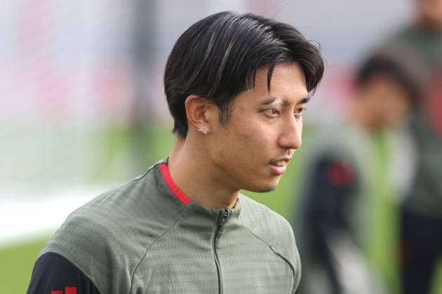 21 Hiroki Ito, Portraet, Portrait, Football Final training UEFA Champions League match Paris Saint Germain vs FC Bayern Munich 03 11 2025 Training ground, Säbenerstr PHOTO Mladen Lackovic LakoPress
