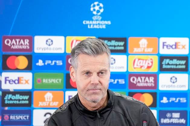Football, press conference with Bodo Glimt Oslo 20251103 Bodo Glimt s coach Kjetil Knutsen and Sondre Auklend during a press conference with Bodo Glimt at Aspmyra stadium before the Champions League football match against Monaco Photo Fredrik Varfjell NTB POOL Oslo Norway EDITORIAL USE ONLY RESTRICTED USE FOR BETTING COMPANIES  Copyright: xFredrikxVarfjellx xNTBx