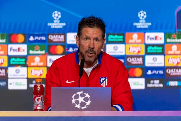 Football, CL, Atletico Madrid, Press conference