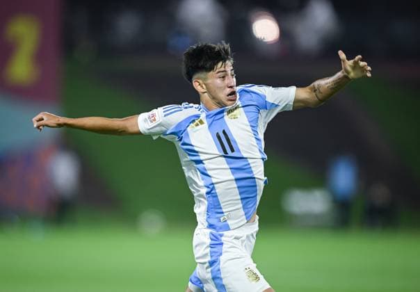 Football, Junior U 17 World Cup 2025 Preliminary round 03 11 2025 Group D Argentina Belgium JUBEL Argentina Goalscorer 1 0 Ramiro Tulian