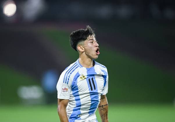 Football, Junior U 17 World Cup 2025 Preliminary round 03 11 2025 Group D Argentina Belgium JUBEL Argentina Goalscorer 1 0 Ramiro Tulian