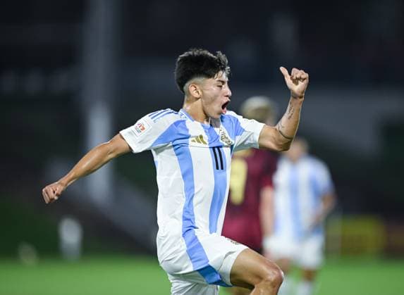 Football, Junior U 17 World Cup 2025 Preliminary round 03 11 2025 Group D Argentina Belgium JUBEL Argentina Goalscorer 1 0 Ramiro Tulian