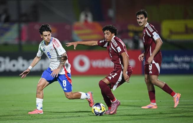 Football, U17 World Cup, Qatar - Italy