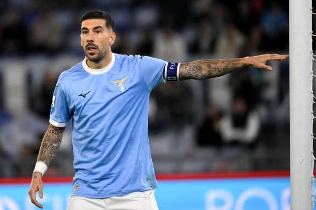 Mattia Zaccagni of SS Lazio during the Serie A 2025 2026 football match between SS Laziio and Cagliari Calcio at Stadio Olimpico in Rome (Italy), November 3, 2025. AndreaxStaccioli