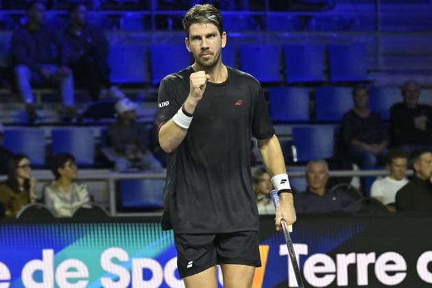 Open de Moselle 2025 - Tennis - ATP, Tennis Herren - Open de Moselle 2025 - 03 11 2025 - Cameron Norrie - Angleterre MetzFrance  Copyright: xChryslenexCaillaudx xPznewsx