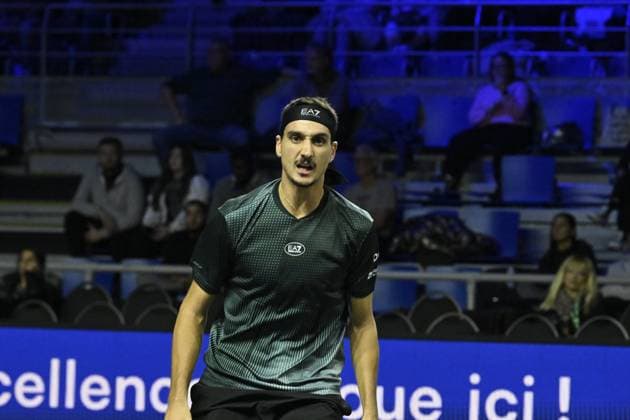 Open de Moselle 2025 - Tennis - ATP, Tennis Herren - Open de Moselle 2025 - 03 11 2025 - Lorenzo Sonego - Italie MetzFrance  Copyright: xChryslenexCaillaudx xPznewsx