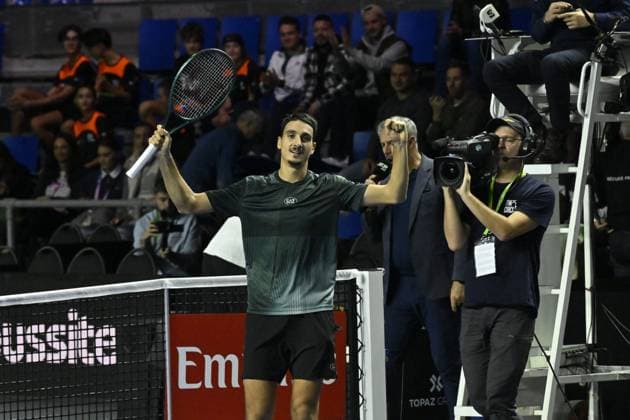 Open de Moselle 2025 - Tennis - ATP, Tennis Herren - Open de Moselle 2025 - 03 11 2025 - Lorenzo Sonego - Italie MetzFrance  Copyright: xChryslenexCaillaudx xPznewsx