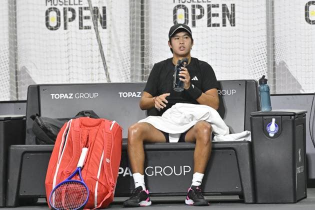 Open de Moselle 2025 - Tennis - ATP, Tennis Herren - Open de Moselle 2025 - 03 11 2025 - Learner Tien - Usa MetzFrance  Copyright: xChryslenexCaillaudx xPznewsx