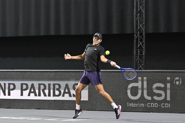 Open de Moselle 2025 - Tennis - ATP, Tennis Herren - Open de Moselle 2025 - 03 11 2025 - Learner Tien - Usa MetzFrance  Copyright: xChryslenexCaillaudx xPznewsx