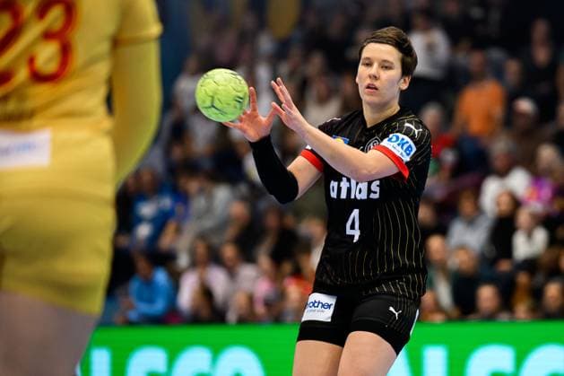 Gummersbach Handball Womens European Championship Qualification, Germany North Macedonia Alina Grijseels Germany Gummersbach Schwalbe Arena Germany