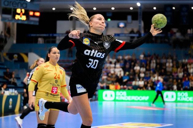 Gummersbach Handball Womens European Championship Qualification, Germany North Macedonia Jenny Behrend Germany Gummersbach Schwalbe Arena Germany