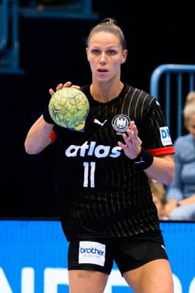 Gummersbach Handball Womens European Championship Qualification, Germany North Macedonia Xenia Smits Germany Gummersbach Schwalbe Arena Germany