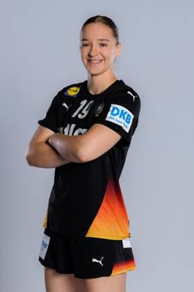 Gummersbach Handball Women Germany Photo shoot Nieke Kühne Kuehne Germany Gummersbach Schwalbe Arena Germany
