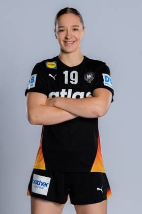 Gummersbach Handball Women Germany Photo shoot Nieke Kühne Kuehne Germany Gummersbach Schwalbe Arena Germany