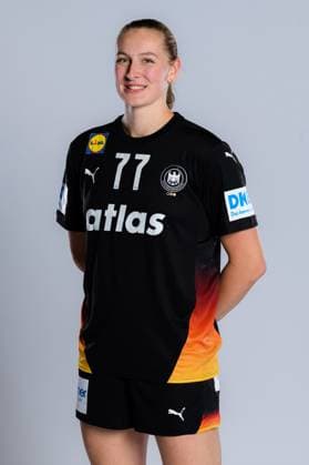 Gummersbach Handball Women Germany Photo shoot Viola Leuchter Germany Gummersbach Schwalbe Arena Germany
