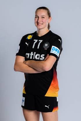 Gummersbach Handball Women Germany Photo shoot Viola Leuchter Germany Gummersbach Schwalbe Arena Germany