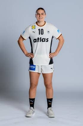 Gummersbach Handball Women Germany Photo shoot Mareike Thomaier Germany Gummersbach Schwalbe Arena Germany