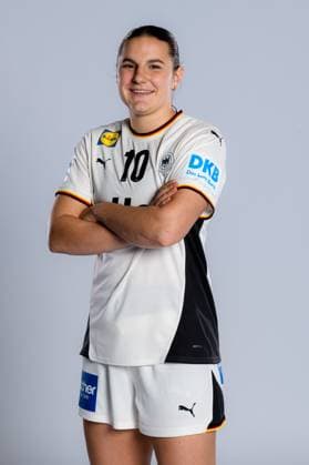 Gummersbach Handball Women Germany Photo shoot Mareike Thomaier Germany Gummersbach Schwalbe Arena Germany