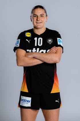 Gummersbach Handball Women Germany Photo shoot Mareike Thomaier Germany Gummersbach Schwalbe Arena Germany