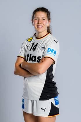 Gummersbach Handball Women Germany Photo shoot Marie Steffen Germany Gummersbach Schwalbe Arena Germany