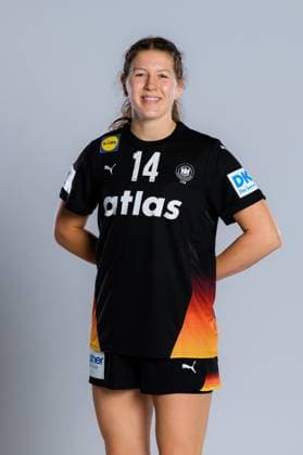 Gummersbach Handball Women Germany Photo shoot Marie Steffen Germany Gummersbach Schwalbe Arena Germany