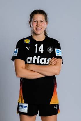 Gummersbach Handball Women Germany Photo shoot Marie Steffen Germany Gummersbach Schwalbe Arena Germany